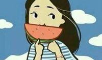 网红吃瓜头像卡通可爱女,卡通可爱女生，萌态十足吸粉无数